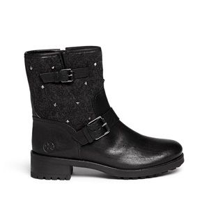 Tory Burch Studded Moto Boots